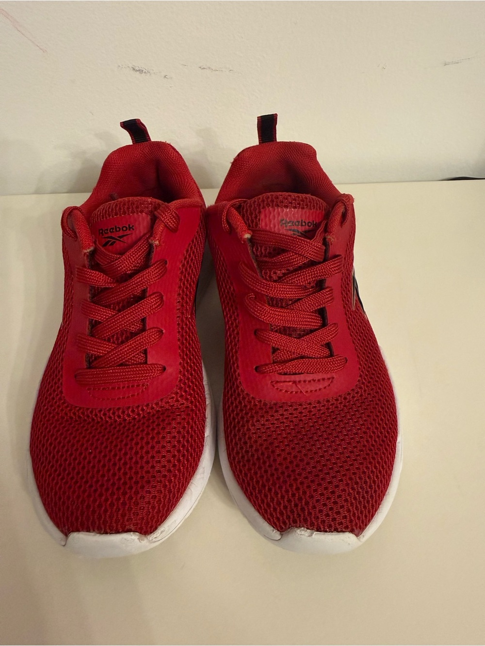Reebok Red Mesh Sneakers size 12